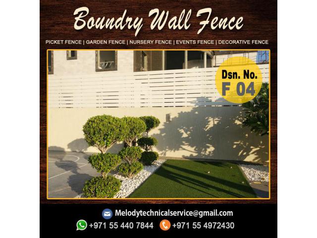Wooden Fence Dubai | Picket Fence In UAE | Garden Fence In Jumeirah