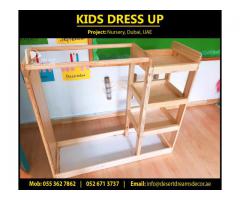 Solid Wood Kids Furniture in UAE | Class Room Furniture | Wooden Items Suppliers in UAE.