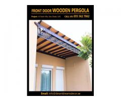 Solid Wood Pergola in UAE | Hardwood Pergola | Landscape Pergola Design Uae.