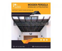 CNC Cutting Roof Pergola Uae | Seating Area Pergola | Creative Pergola Design Uae.