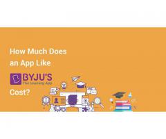 How Much it Cost to Develop E-learning app like byjus