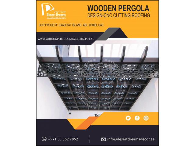 Arabic Pergola Design Uae | Outdoor Pergola | Wooden Pergola Supplier in Dubai.