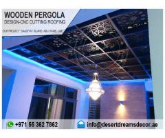 Soft Wood Pergola | Hardwood Pergola | Restaurant Area Pergola | Uae | Dubai | Abu Dhabi.