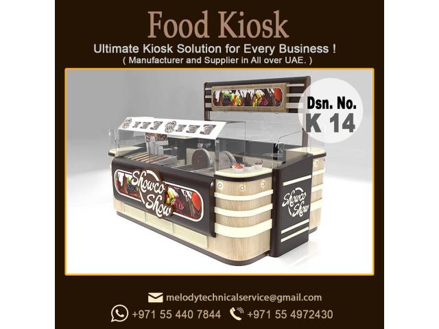 Candy kiosk Design Dubai | Mall Kiosk Design Dubai | Wooden kiosk