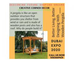 Pergola with Great Designs for your home decor Dubai