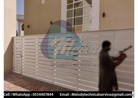 Wooden Fence Suppliers Dubai | WPC Fence UAE | Picket Fence Dubai