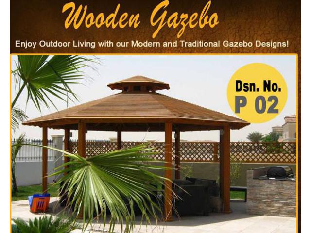 Outdoor Gazebo Suppliers | Garden Gazebo Dubai | Wooden Gazebo UAE