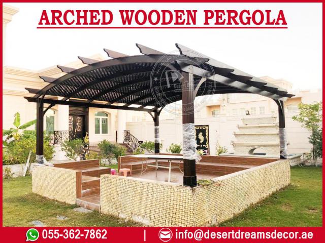 Wooden Structures Dubai | Outdoor Pergola | Wooden Pergola Supplier in Uae.