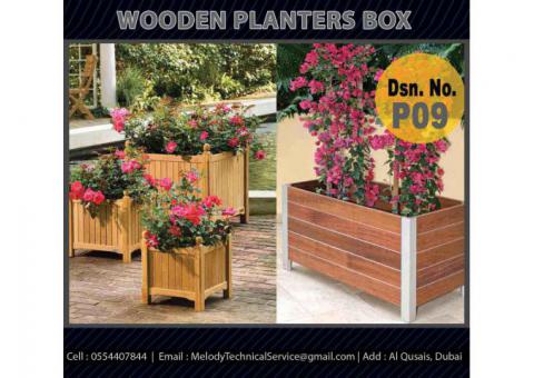 Garden Planters Box Suppliers | Wooden Planters In Dubai | Planters Box UAE