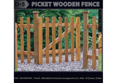 Composite Fence in Dubai | Picket Fence Dubai | Wooden Fence Dubai