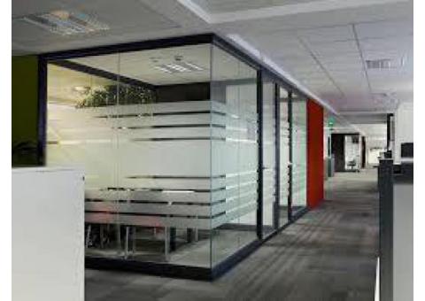Shower/Office Glass Partitions, Supply Installation 052-5868078
