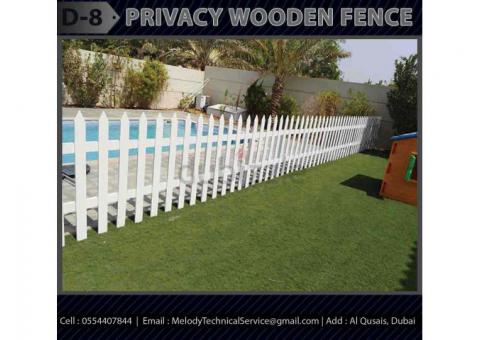 Wooden trellis Panels Dubai | Composite Fence | Wooden Fence UAE
