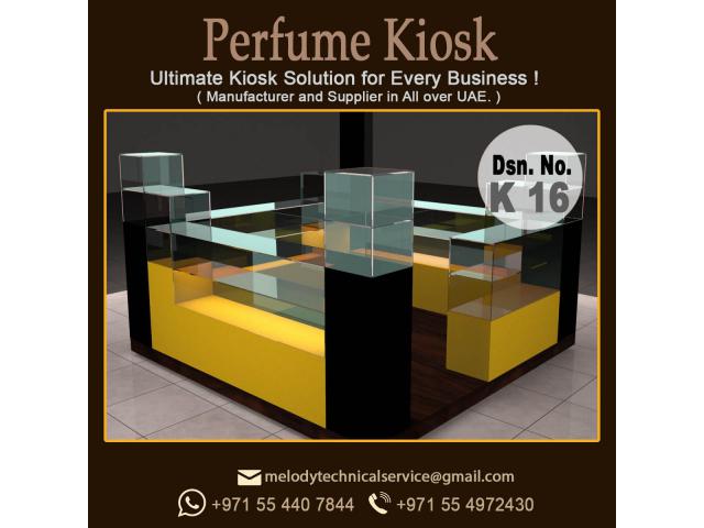 Dubai Mall Kiosk | Dubai Perfume Kiosk | Wooden Kiosk Manufacturer in Dubai