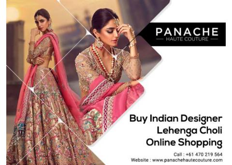 Buy Indian Designer Lehenga Choli Online Shopping