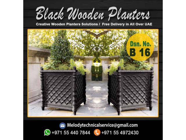 Wooden Planters Box Dubai | Planters Box Suppliers | Garden Planter Box UAE