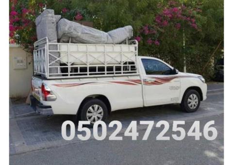 1 Ton pickup for rent in difc 0553432478