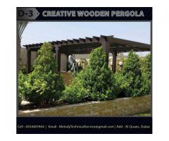 Design Manufacturer And Installation Wooden Pergola in Abu Dhabi