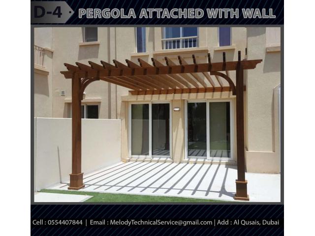 Design Manufacturer And Installation Wooden Pergola in Abu Dhabi
