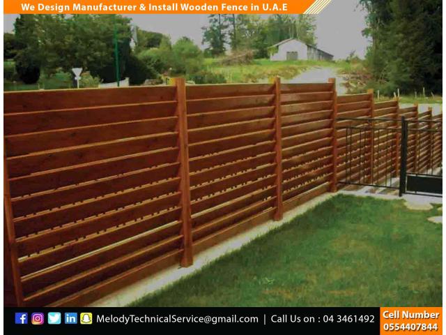 Wooden Fence Suppliers in Dubai