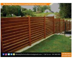 Wooden Fence Suppliers in Dubai