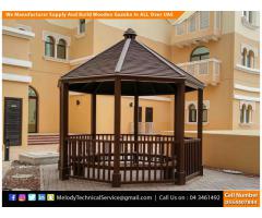 Wooden Gazebo Suppliers in Dubai, U.A.E