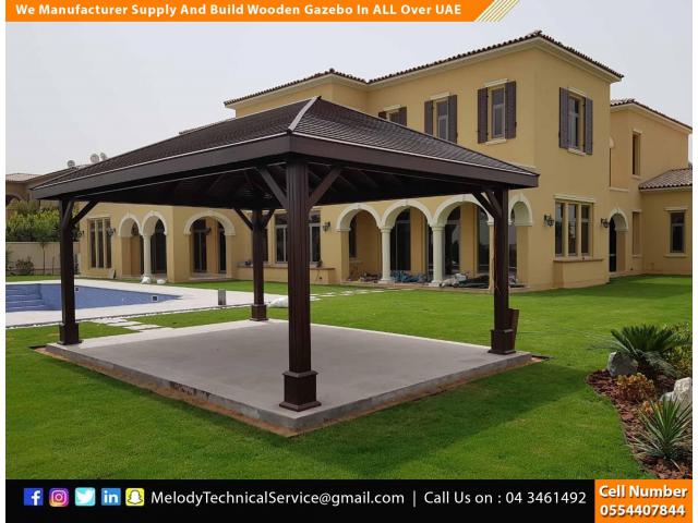 Wooden Gazebo Suppliers in Dubai, U.A.E