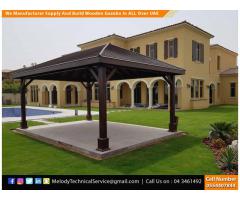 Wooden Gazebo Suppliers in Dubai, U.A.E