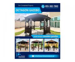 Wooden Gazebo Manufacturer in Abu Dhabi, Dubai, Sharjah, Al Ain, Ajman.