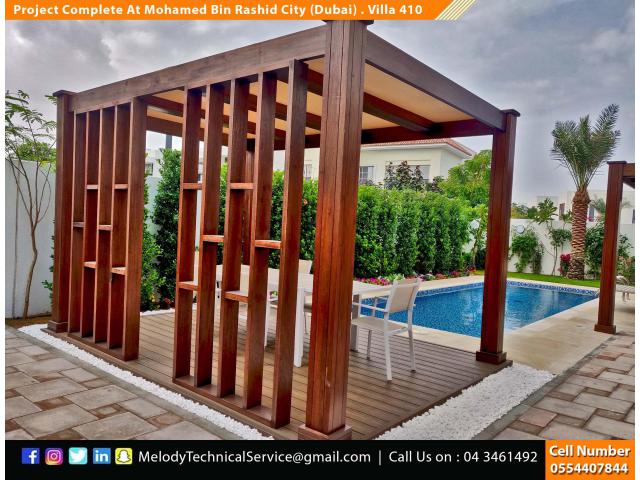 Latest Pergola Design In Dubai | Modern Pergola | Wooden Pergola UAE, Dubai