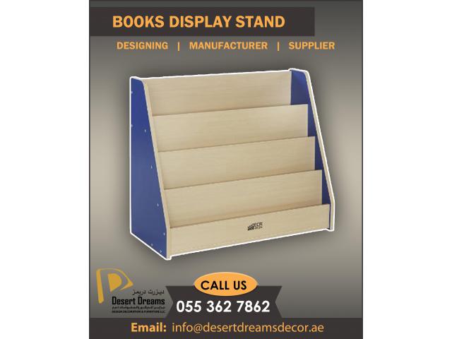 MDF and Wooden Display Stands Manufacturer in Uae.