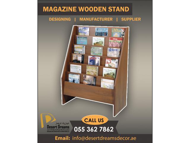 MDF and Wooden Display Stands Manufacturer in Uae.