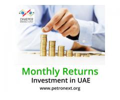 Monthly returns investment in uae