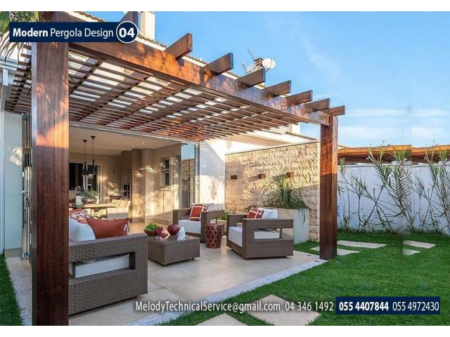 Pergola Suppliers in Abu Dhabi | Wooden Pergola | Garden Pergola UAE