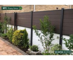 WPC Fence Suppliers in Abu Dhabi | Natural Wood Fence | Picket Fence Abu Dhabi