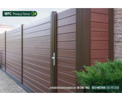 WPC Fence Suppliers in Abu Dhabi | Natural Wood Fence | Picket Fence Abu Dhabi