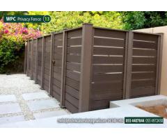 WPC Fence Suppliers in Abu Dhabi | Natural Wood Fence | Picket Fence Abu Dhabi