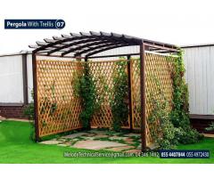 Pergola For Garden in Dubai | Seating Area Pergola Dubai | Wooden Pergola In UAE