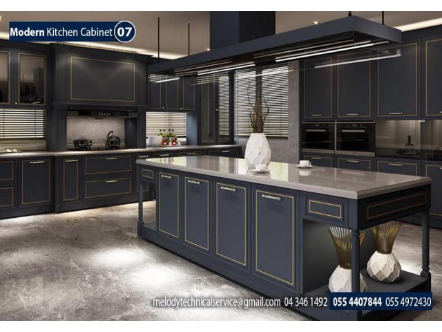 Kitchen Wooden Cabinets Suppliers in Dubai | Modern Kitchen Furniture in Dubai