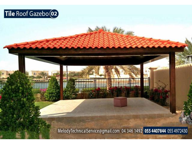 Garden Gazebo in Abu Dhabi | Wooden Gazebo | Gazebo Suppliers in UAE