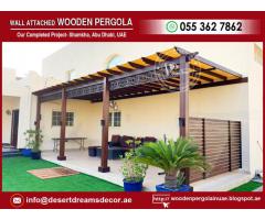 Sun Shades Wooden Pergola Abu Dhabi | Garden Shades | Pergola Design Uae.
