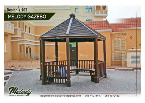 Garden Gazebo In Jumeirah | Wooden Gazebo Dubai | Gazebo Suppliers In UAE