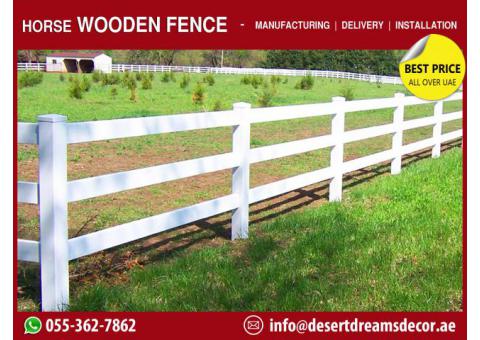 Horse Racing Fence | Nursery Kids Fence | Multi-Color Fence | UAE.