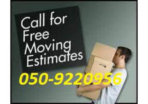 Moving Companies in Dubai - 050 9220956