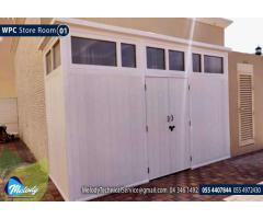 WPC Storage Room in Dubai | Outdoor Storage Room Manufacturer in Dubai