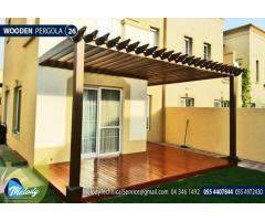 Wooden Pergola In Abu Dhabi | Pergola Suppliers | Pergola In UAE