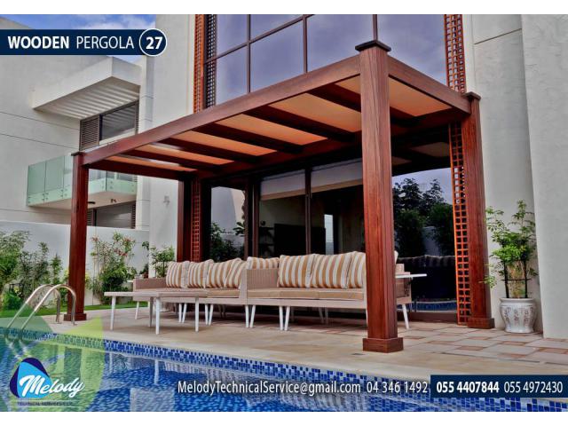 Wooden Pergola In Abu Dhabi | Pergola Suppliers | Pergola In UAE