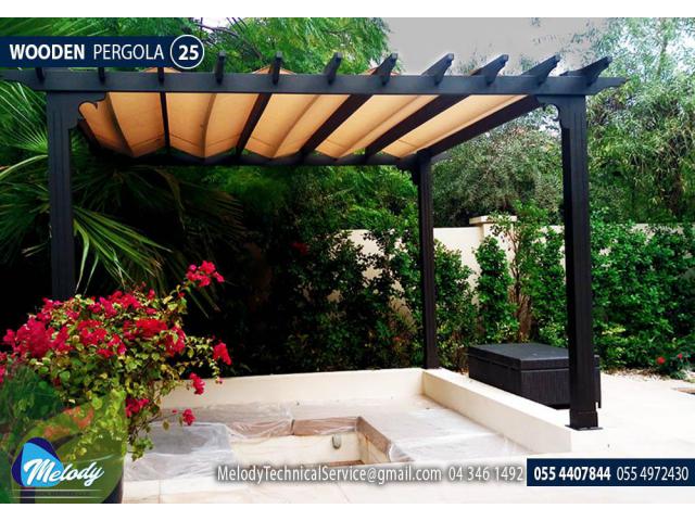 Wooden Pergola In Abu Dhabi | Pergola Suppliers | Pergola In UAE