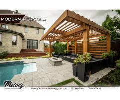 Wooden Pergola In Abu Dhabi | Pergola Suppliers | Pergola In UAE