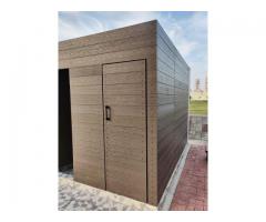 WPC Outdoor Store Room | WPC Store Room in Garden | WPC Shower Room