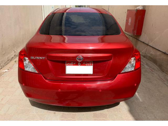 Nissan Sunny for Sale 2013 Model. (PRICE: AED- 12,500/-)